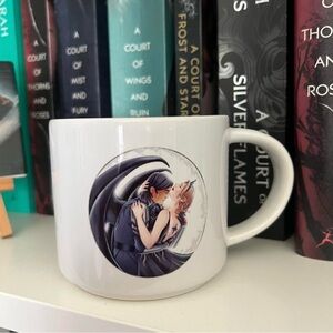 Nesta and Cassian ACOTAR White Ceramic Mug